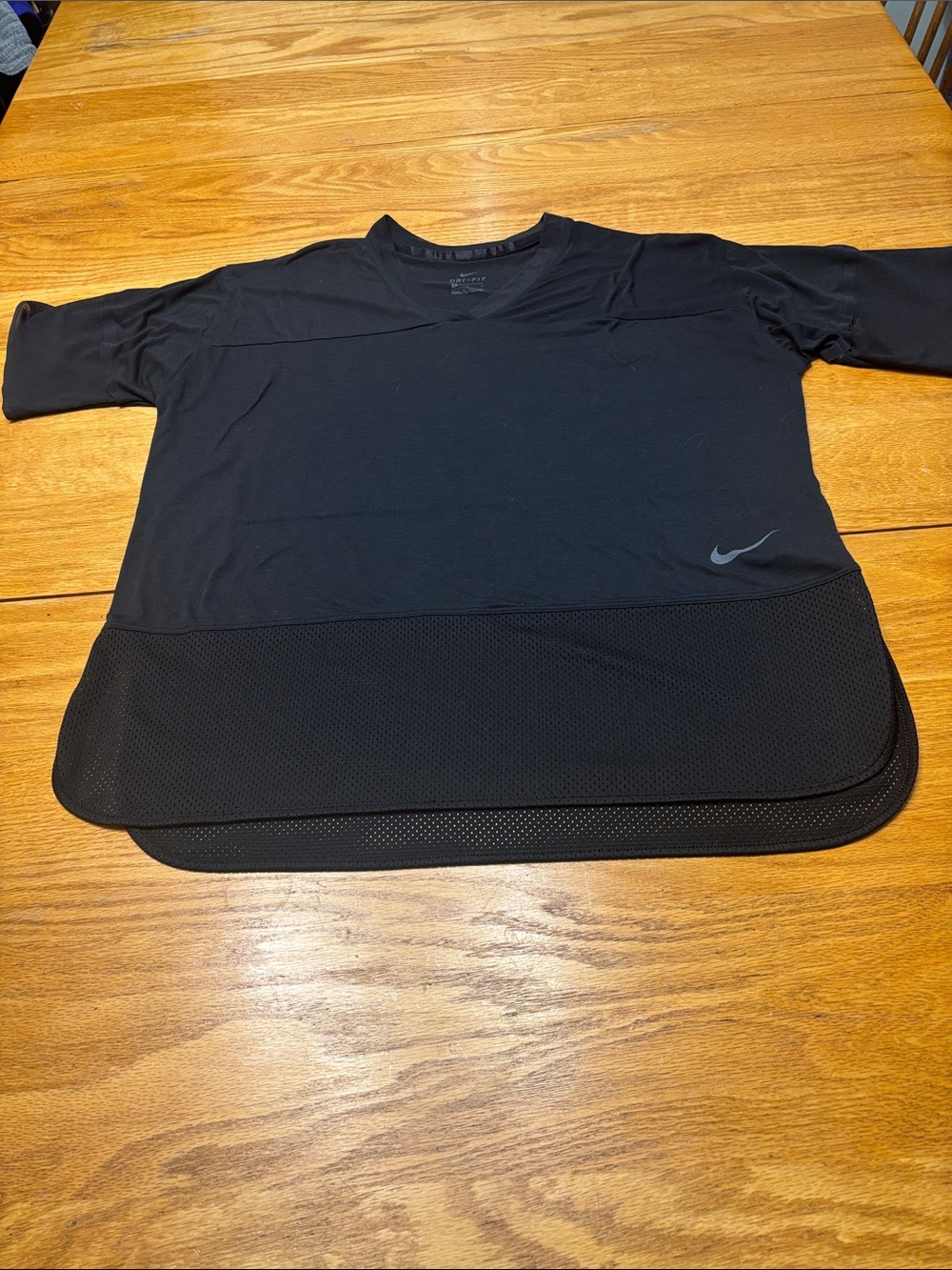 Nike Orange Women’s Athletic Shorts with Black Leggings and Top - Picture 5 of 12